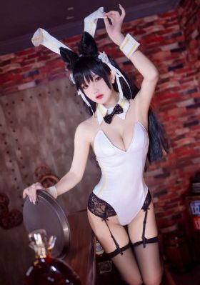 工作中的女人